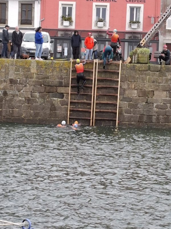 1er obstacle: l'echelle