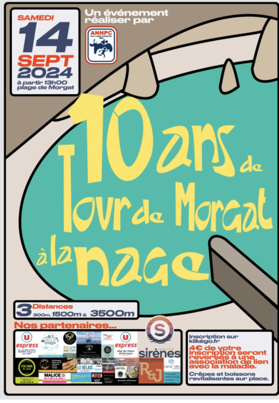 10ème Tour de Morgat à la nage