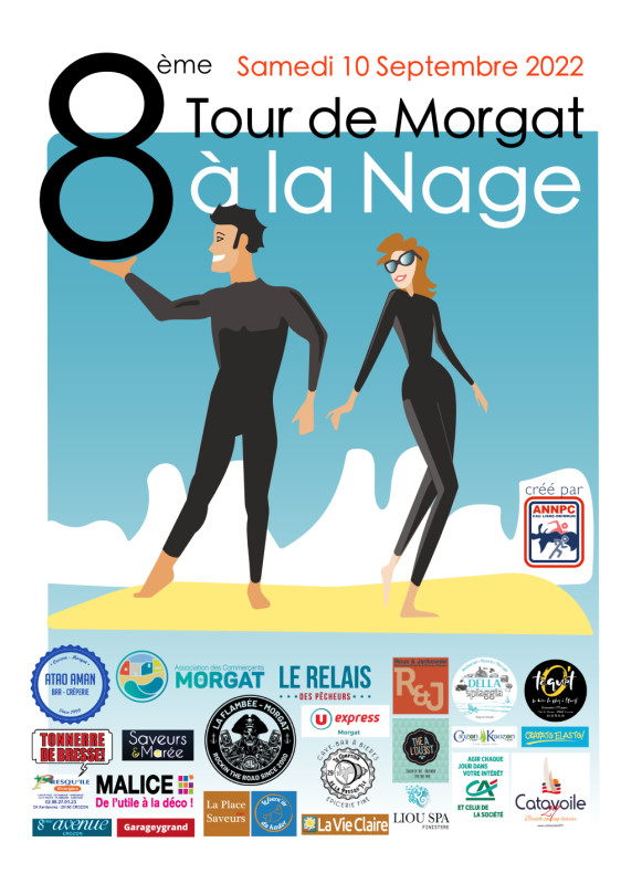 8 ème Tour de Morgat à la nage
