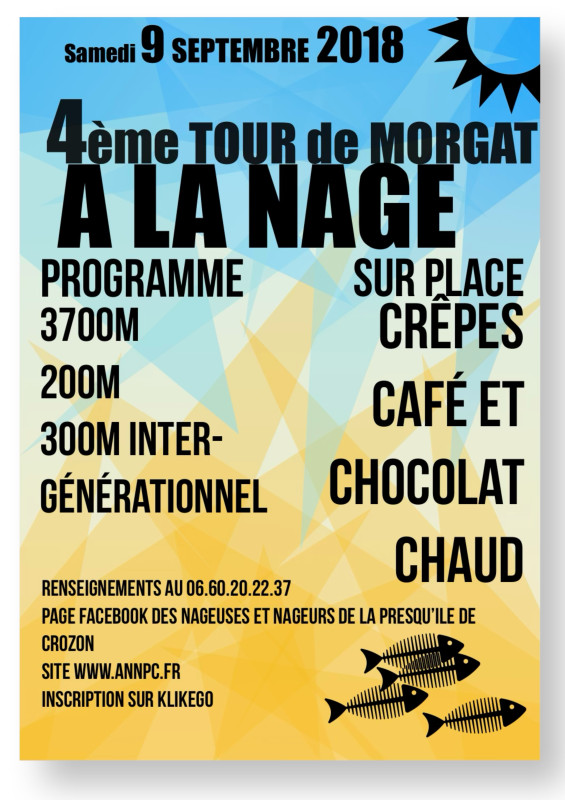 4ème  Tour de Morgat à la Nage