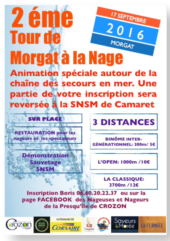 2ème Tour de Morgat à la Nage
